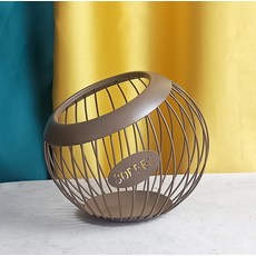 Lawyer 現代風格膠囊咖啡收納盒, 淺棕色, 1個