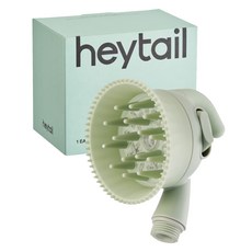 黑尾 Fitpet 寵物舒適刷蓮蓬頭, 1個, 綠色