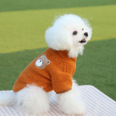 GABONDA 狗狗泰迪熊毛絨衣, 焦糖色