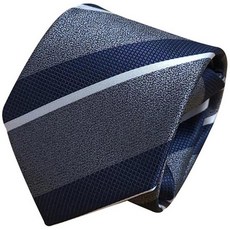 示波器 雙色色塊條紋自動拉鍊領帶 MN402