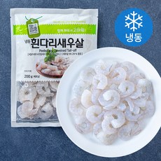 베트남산 흰다리새우살 (냉동), 1개, 200g(91 / 120)