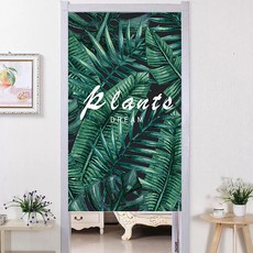 Market A Green Nature 布料魔鬼氈門簾, TYPE04