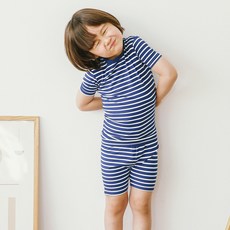 VAENAIT BABY 兒童嫘縈短袖居家服上下套裝