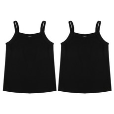 ROROCHAT 女童基本款細肩帶背心2件組