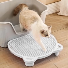 PASTEL PET 寵物小熊防落砂踏板, 白色, 1個