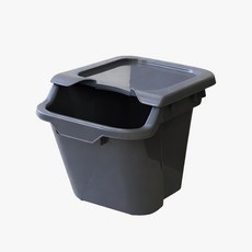 올유리빙 다용도 적층형 수납함, 진그레이