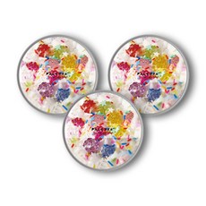 팔레트슬라임 별사탕 보석바 슬라임 3p + 액티베이터 30ml, 슬라임(화이트), 1개