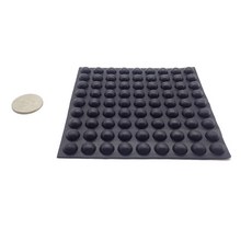 3M 범폰 미끄럼방지 스티커 검정 A0027 81p, 1개, 블랙