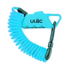 ULac 迷你鋼纜鎖, 藍色, 1個