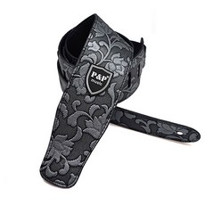 Wyden Company 吉他背帶 肩背帶 銀色, 1個