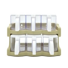 FLACO HOME 一鍵式調味罐組, 1套, 2號 6入