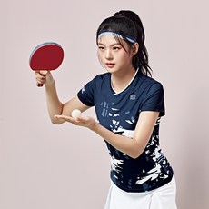 peggynco 女款運動圓領圖案短袖T恤 RT-2044