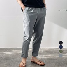 제제 남성용 아이스 밴딩 쿨 슬랙스