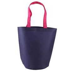 리빙앤도 다용도 기프트 쇼핑 토트백 L, 네이비, 1개