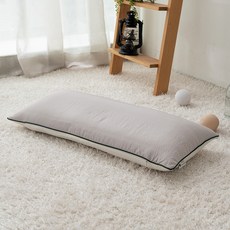 COCOBODLMOM 嬰幼兒用 Dual 頸椎枕 枕套 + 枕芯, 米色