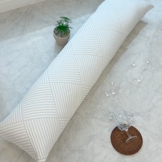 한스갤러리 쿨썸머 냉감 바디필로우 커버, 그레이