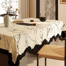 소유공간 클래식 무드 방수 식탁보, TYPE7, 1개, 60 x 60 cm