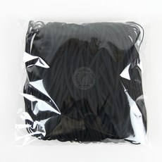 Sewing by hand 彩色鬆緊帶口罩繩 90m, 16 黑色, 1個