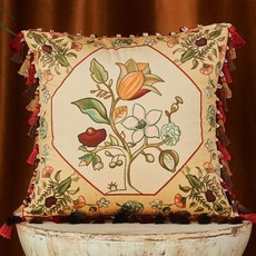 Moment 東方風球形流蘇抱枕 CJ-BR48, 混合顏色