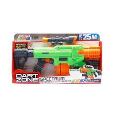 DARTZONE 兒童光譜飛鏢玩具槍半自動, 混色