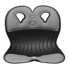 Chair Club 護腰美姿椅墊, 黑色 灰色