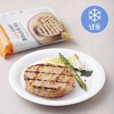 바르닭 직화그릴 닭가슴살 스테이크 옥수수 (냉동), 100g, 1팩