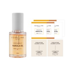 ECOLLINE 馬魯拉油 30ml+試用包, 1組
