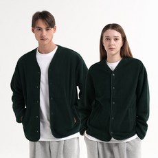 JHSTYLE 男女通用刷毛無領開襟衫 TBCROK601