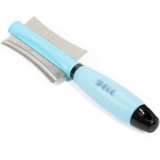 소울샘 반려동물 빗 브러쉬, 블루, 1개