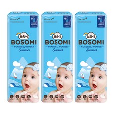 BOSOMI Wonder by Wonder 夏季褲型尿布 嬰幼兒用, 5階段, 90張