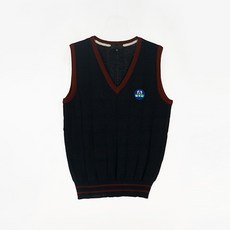 校服Mall兒童款酒紅線條校服背心