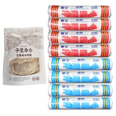구포국수 소면 700g x 4p + 중면 700g x 4p + 전용 다시팩 세트, 1세트