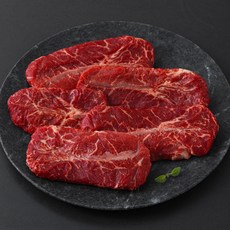 자유방목 호주산 목초 부채살 구이용 (냉장), 1개, 250g