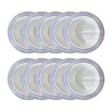 SSGSSAK 藍寶石印花塑膠沙拉碗 19cm, 1件, 10個