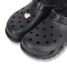 크록스 지비츠 신발 파츠 핑크 오리 10010097 FREE