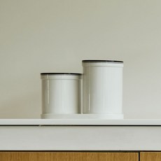 윤도자기 메종오브제 코지 수저통, 브라운, 3개
