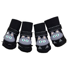 寵物角色雨鞋組, 黑色