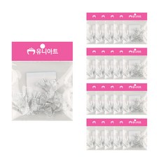 Uniart 蝴蝶結 9入, 20個, 銀色