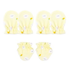 Oivy 新生兒竹製裹手布，2 套裹手布 + 裹腳布套裝