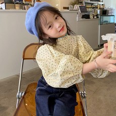 女童立花襯衫 CCW14GBL166