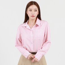 Elsso 女款條紋圖案襯衫