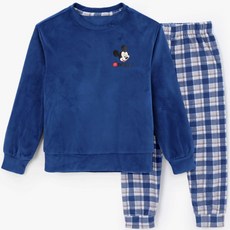 PremierFam 男童款米老鼠印花9分袖家居套裝