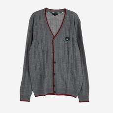 GYOBOKMALL 扭紋長袖校服開襟衫