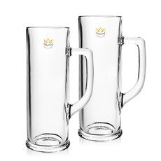 Royal Leaf 百威 Highball & 啤酒杯, 2個