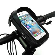 Acepeed 自行車手機支架包 B66, 黑色, 1個