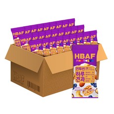 HBAF 하루견과 먼투썬 퍼플, 2kg, 1박스