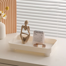 NanriSisters 室內裝飾車鑰匙託盤, 白色