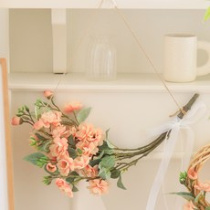 人造櫻花花環, 珊瑚色