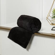 依顏色挑選的彩虹簡約雪花絨毛毯