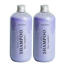 ADEUSION 香氛精油洗髮精 Blue Sapphire, 500ml, 2入